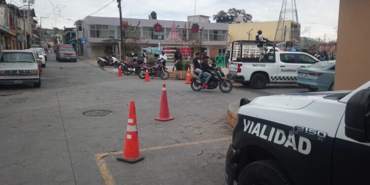 Realizan en Tequexquitla Operativo para Verificación de Motocicletas e Inspección Vehicular.