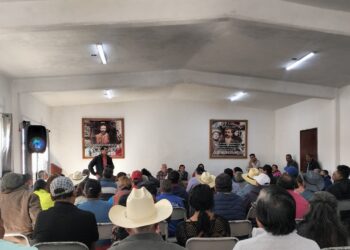 Se lleva a cabo reunión Informativa sobre Dominio Pleno en La Casa Ejidal Huamantla