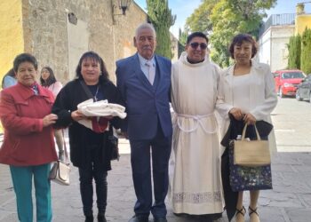 Celebración de la Primer Misa solemne del Fray de Jesús Escárcega