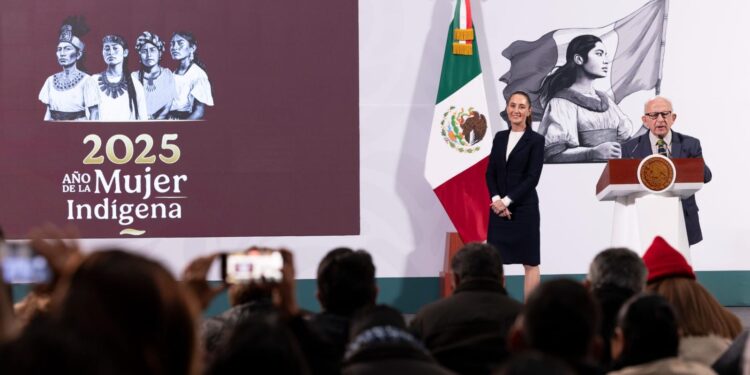 ANUNCIA GOBIERNO DE MÉXICO QUE 2025 SERÁ EL AÑO DE LA MUJER INDÍGENA
