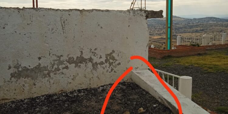 Denuncian actos indebidos en la capilla de Chapultepec en Terrenate.