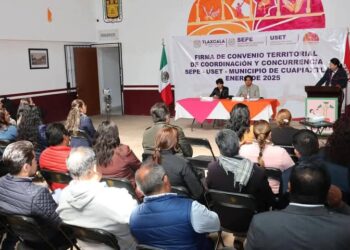 Firma Convenio Ayuntamiento de Cuapiaxtla con la Secretaría de Educación Pública y la Unidad de Servicios Educativos del Estado de Tlaxcala.