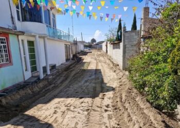 Inicia Obra en San Francisco Cuexcontzi, Cuapiaxtla.