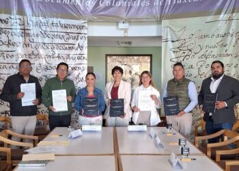 Entrega Ayuntamiento de Cuapiaxtla Actas de Cabildo al Archivo General e Histórico del Estado de Tlaxcala.