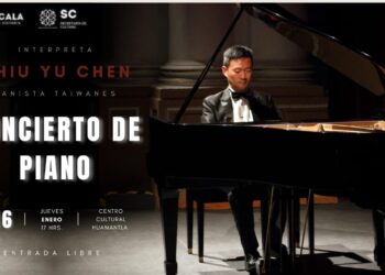 Invita Centro Cultural Huamantla este jueves 16 de enero a su “Concierto de Piano”.