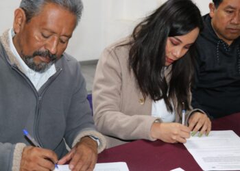 Firma Convenio Ayuntamiento de Ixtenco con Secretaría de Agricultura y Desarrollo Rural de Tlaxcala.