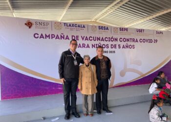 Lleva a cabo Jurisdicción Sanitaria II Huamantla, Campaña de de Vacunación contra Covid-19 dirigida a niños de 5 años de edad.