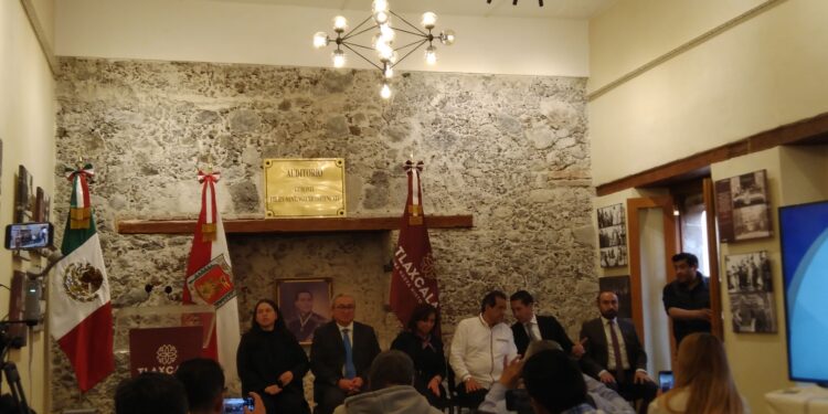 Presentan Gobernadora e integrantes de su gabinete Participación de Tlaxcala en Casa México, dentro del marco de la Feria Internacional de Turismo 2025, a celebrarse en Madrid, España.