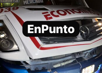 ¡Otra vez ATAH! Atropella camión de pasajeros a masculino pierde la vida en Xaloztoc.