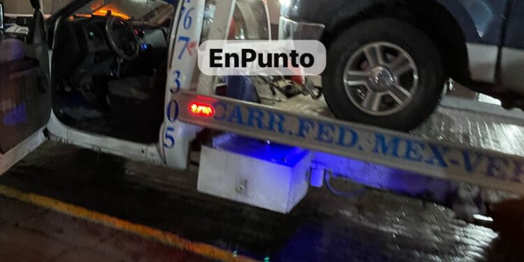 Conductor ebrio atropella abuelito y es detenido por la policía de Huamantla.