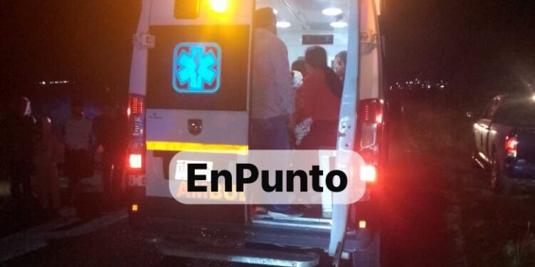 Carambola deja algunas personas lesionadas entre Huamantla y Atltzayanca.