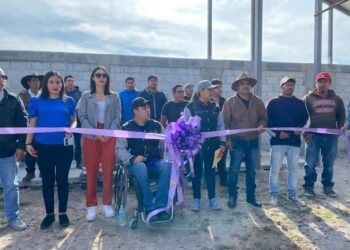 Entregan autoridades de Tequexquitla obra de rehabilitación de pozo Totolcingo a Tequexquiteros.