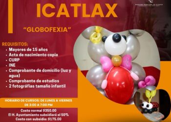 Anuncian ICATLAX y Ayuntamiento de Ixtenco inicio de cursos de Globofexia.