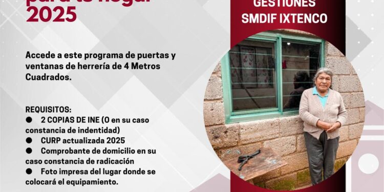 Llega a Ixtenco Programa “Puertas y Ventanas para tu Hogar 2025” para mejorar la calidad de vida de las familias.