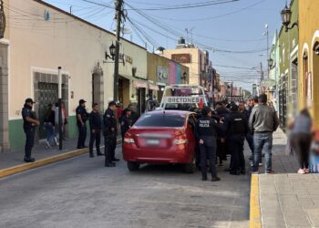 Detienen a conductor por presuntamente manejar bajo los efectos del alcohol en Huamantla.
