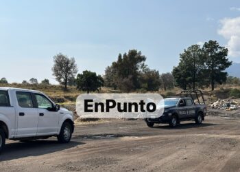 Muerte de hombre localizado en Huamantla, fue por arma de fuego.