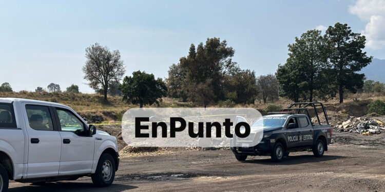 Muerte de hombre localizado en Huamantla, fue por arma de fuego.