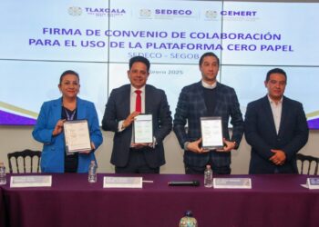 Tlaxcala avanza en el cuidado del medio ambiente, a través de la plataforma cero papel