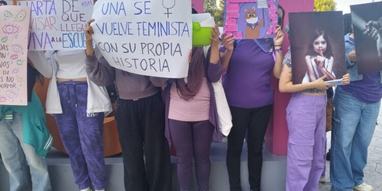 Huamantla se une a la lucha por la igualdad de género en el 8M