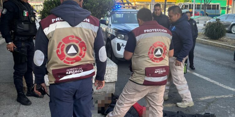Ubican en la vía pública a hombre sin vida en Apizaco.