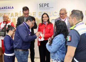 Ponen en marcha colecta anual de la cruz roja en la SEPE-USET