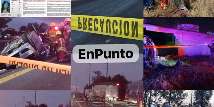 Más de 10 personas sin vida en distintos hechos en Tlaxcala durante fin de semana. 