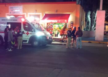 Masculino resulta lesionado tras sufrir accidente en su motocicleta en Huamantla.