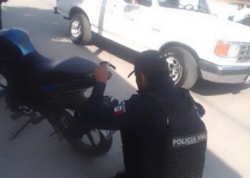 Continúa operativo a motociclistas en El Carmen Tequexquitla.