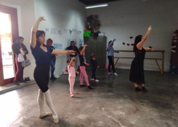 Con éxito se realiza en Centro Cultural Huamantla la primera sesión del Taller “Ballet para el Alma”.