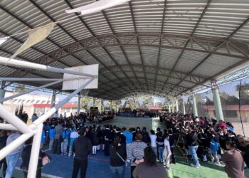 Concluyen actividades del aniversario 50 de la escuela Gabriela Mistral en Huamantla.