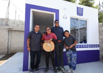 Acciones de vivienda son gratuitas, si alguien pide dinero es fraude: gobernadora Lorena Cuéllar