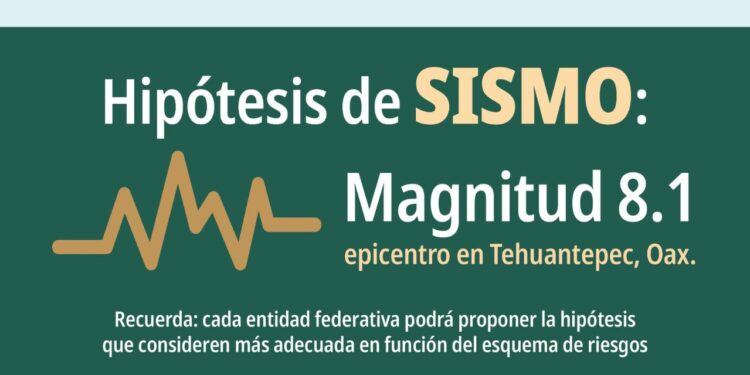 Invita CEPC a participar en el primer simulacro nacional 2025