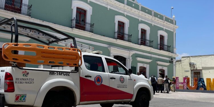 Con éxito se desarrolla el primer Simulacro Nacional 2025 en Huamantla