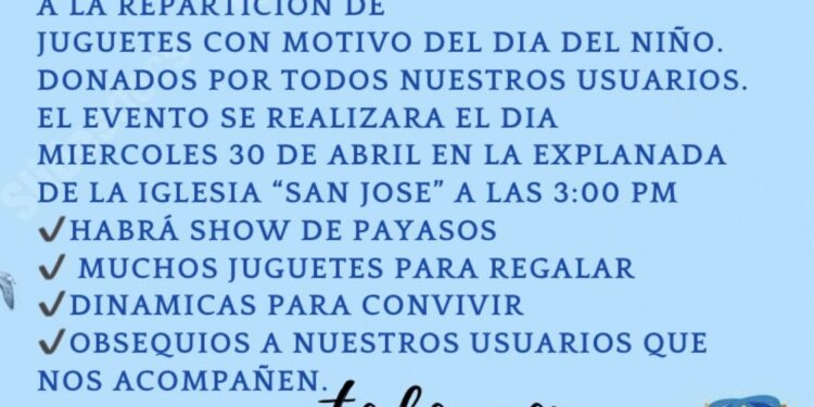 Se suman empresas particulares a regalar sonrisas por el Día de la niña y Niño.