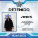 Con vigilancia permanente Policía de Huamantla detiene a hombre señalado de cometer conductas indebidas en la vía pública