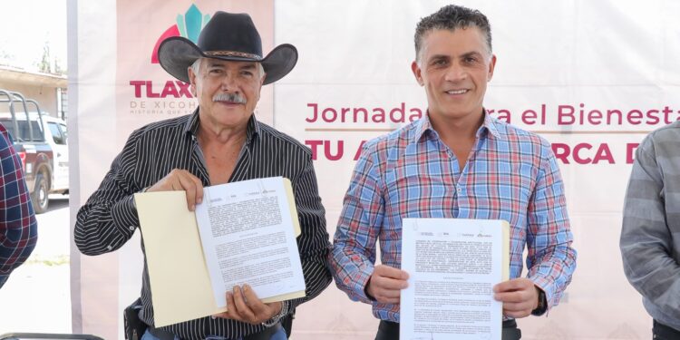 Regresa presidente Alfonso Sánchez García a San Lucas Cuauhtelulpan con las “Jornadas de Bienestar”