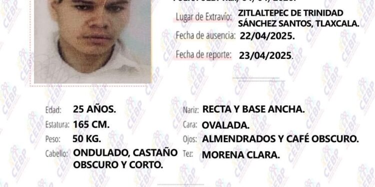 Buscan intensamente a Isaías, joven con autismo y epilepsia desaparecido en Zitlaltepec.