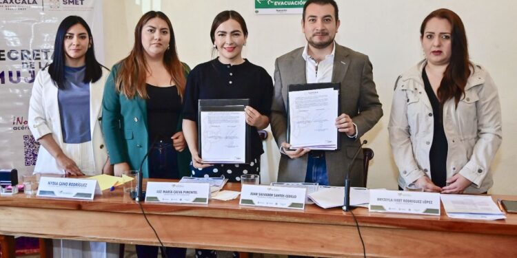 Gobierno de Huamantla firma convenios estratégicos, para la protección de las mujeres