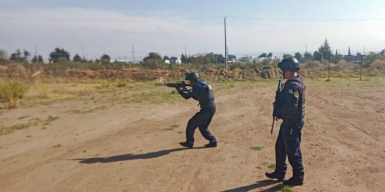 Policía Municipal de Huamantla fortalece su preparación táctica con curso de operaciones especiales.
