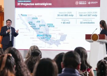 CONAGUA anuncia inversión de 186 mil 547 MDP entre 2025 – 2030 para la construcción de 37 proyectos hídricos en todo el país; en 2025 serán 30 mil 885 MDP
