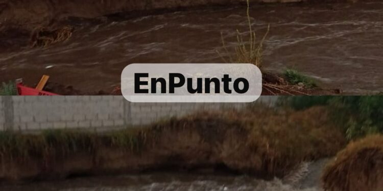 Lluvia en Huamantla deja estragos; continúan autoridades cuantificando daños.