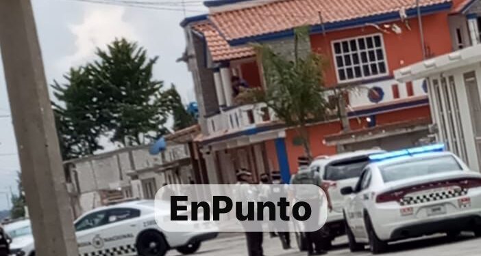 En persecución GN recupera camioneta robada en Cuapiaxtla.