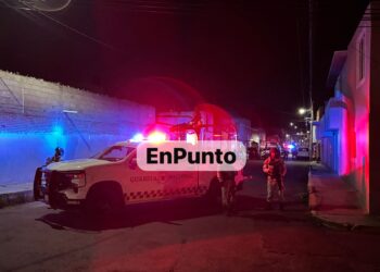 Elementos de los tres órdenes de gobierno realizan operativo en anexo de Huamantla.