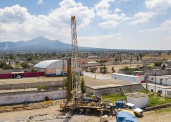 Avanza Gobierno de Huamantla en el acondicionamiento y equipamiento de pozo en la franja de La Malinche
