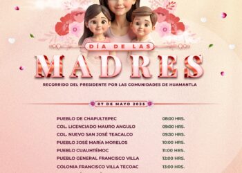 Iniciará Gobierno de Huamantla este miércoles la caravana de obsequios para las mamás