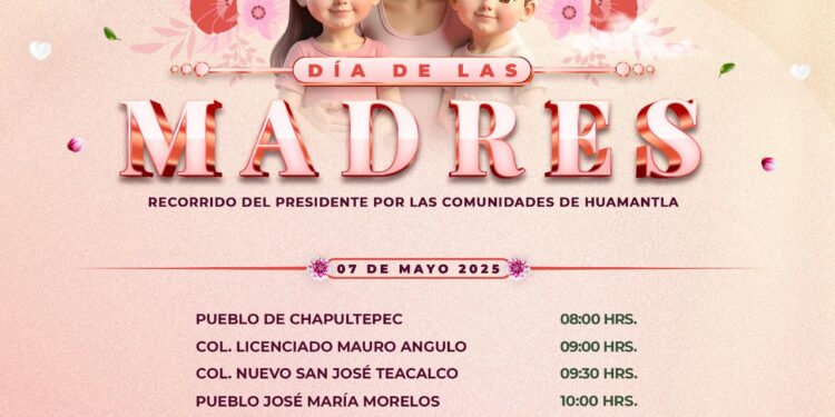 Iniciará Gobierno de Huamantla este miércoles la caravana de obsequios para las mamás