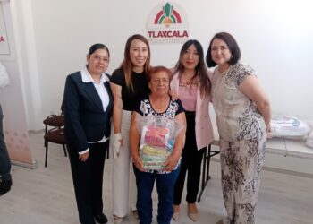 Entrega DIF Tlaxcala cunas y despensas a madres vulnerables como parte del programa “Sueño Seguro”