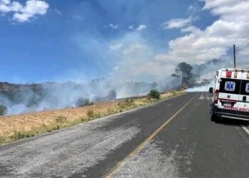 Controlan en un 100% incendio en Atltzayanca.