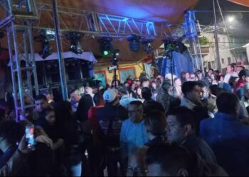 Continúan suspendidos eventos sociales en la vía pública en comunidades de Huamantla.