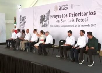 En SLP, la Secretaría de Bienestar y el IMSS-Bienestar firman convenio de colaboración para el programa Salud Casa por Casa; la Presidenta Claudia Sheinbaum firmó como testigo de honor